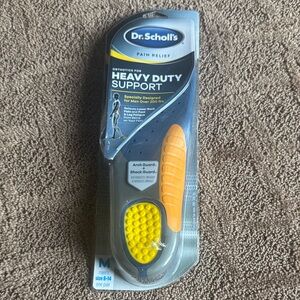 Dr. Scholl's Pain Relief Insoles - Blue and Yellow new heavy duty support